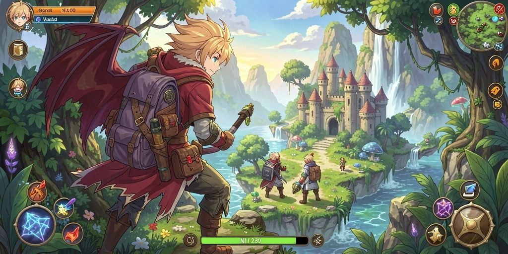 Tangkapan layar menggambarkan momen seru dalam mode multiplayer.