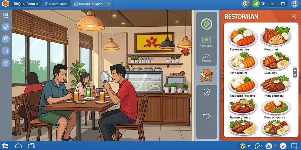 Mode permainan yang seru dan menantang.