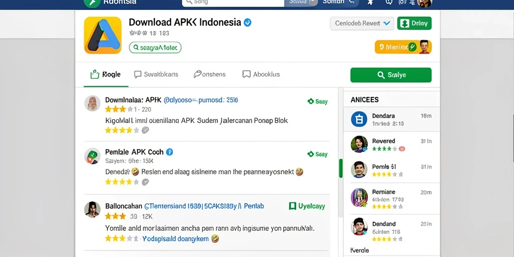 Tangkapan layar fitur komunitas yang aktif dan interaktif.