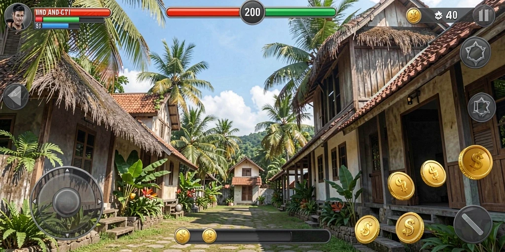 Tantangan seru di setiap level membuat game ini tak terlupakan.