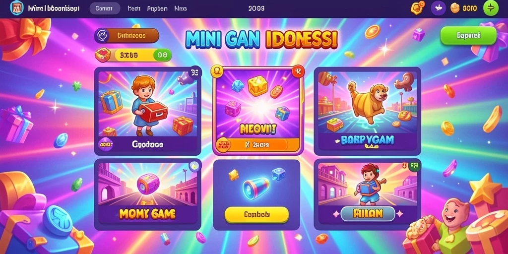 Berbagai tema slot yang siap dimainkan.