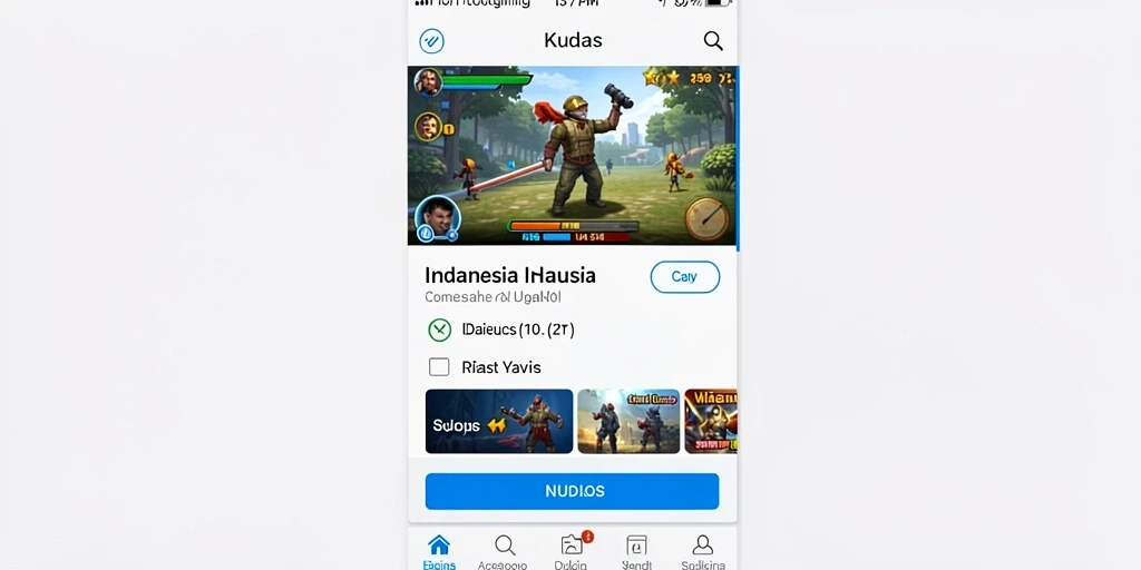 Statistik pemain yang menunjukkan pencapaian dan kemajuan.
