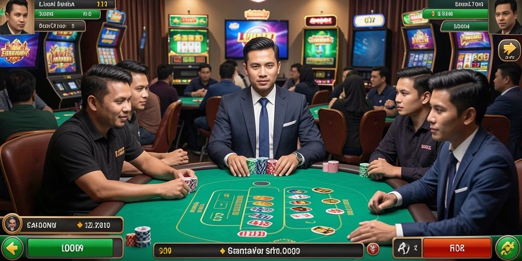 Tampilan komunitas yang interaktif dan menyenangkan.
